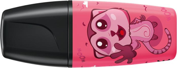 Zvýrazňovač, sada, 2-5 mm, STABILO "Boss Mini Animal Vibes", 3 rôzne farby 4