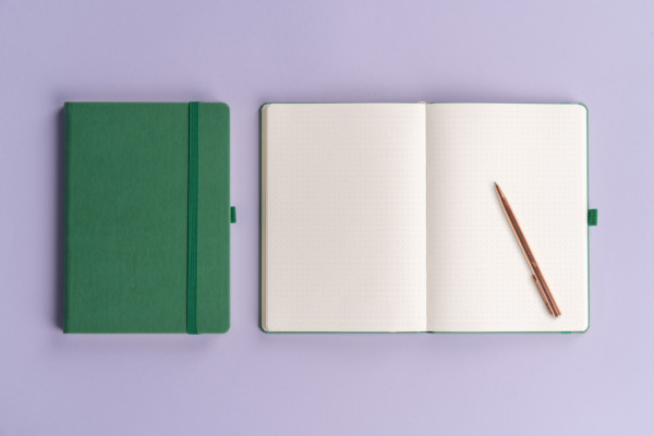 NOTIQUE Notes Aprint, zelený, bodkovaný, 15 x 21 cm 5