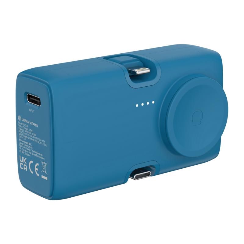 Powerbanka Urban Vitamin San Diego 20W PD z plastu RCS modrá 1