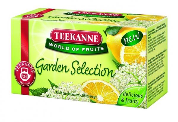Ovocný čaj, 20x2,25 g, TEEKANNE "Garden Selection", baza-citrón 1