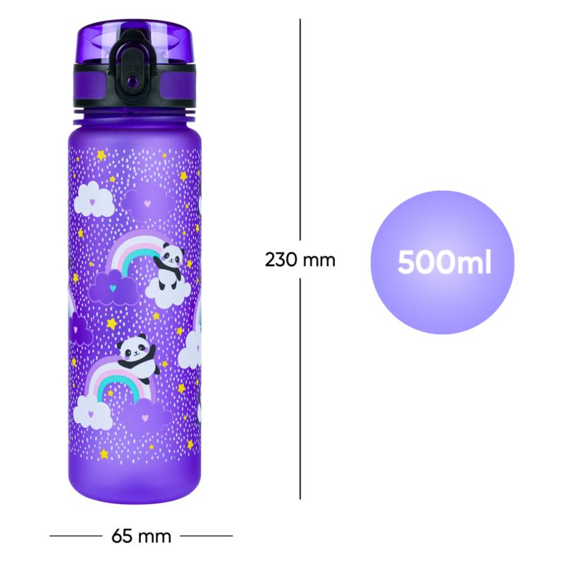 BAAGL Tritanová fľaša na nápoje Jungle Panda, 500 ml 6