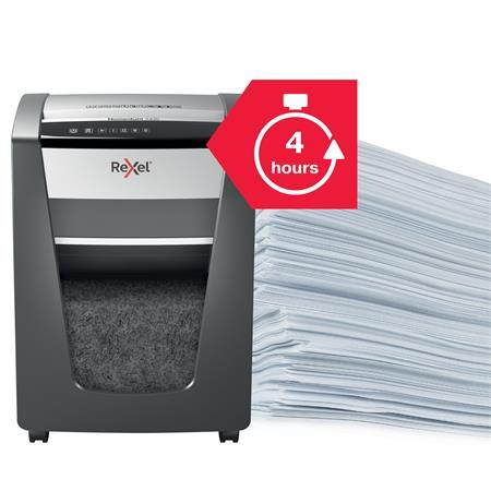 Skartovací stroj, konfety, 20 listov, REXEL, "Momentum X420" 4
