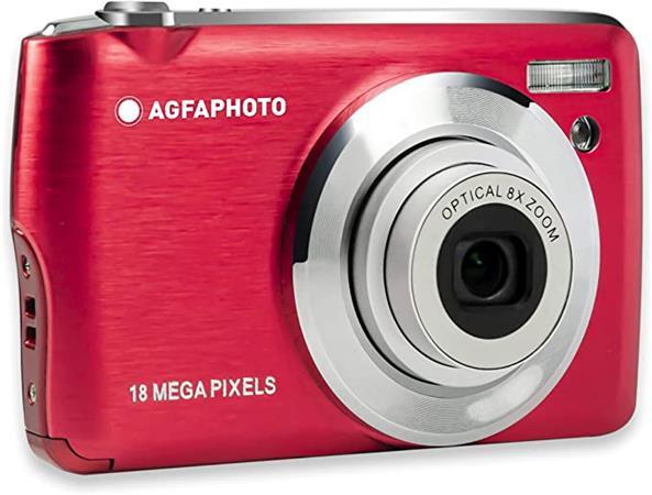 Fotoaparát, kompaktný, digitálny, AGFAPHOTO "DC8200", červená 1