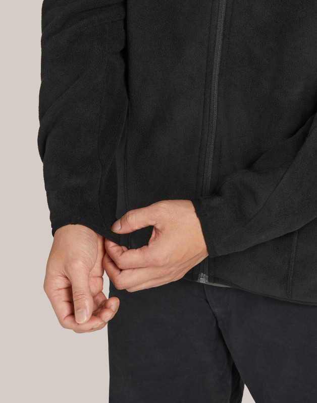 Signature Tagless Microfleece Full Zip Men 1