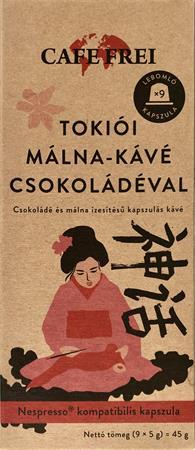 Kávové kapsule, 9 ks, CAFE FREI "Tokio čokoládová malina" 2