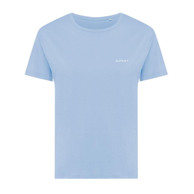 Dámske tričko IQONIQ Yala z recykl. bavlny sky blue XXL 3