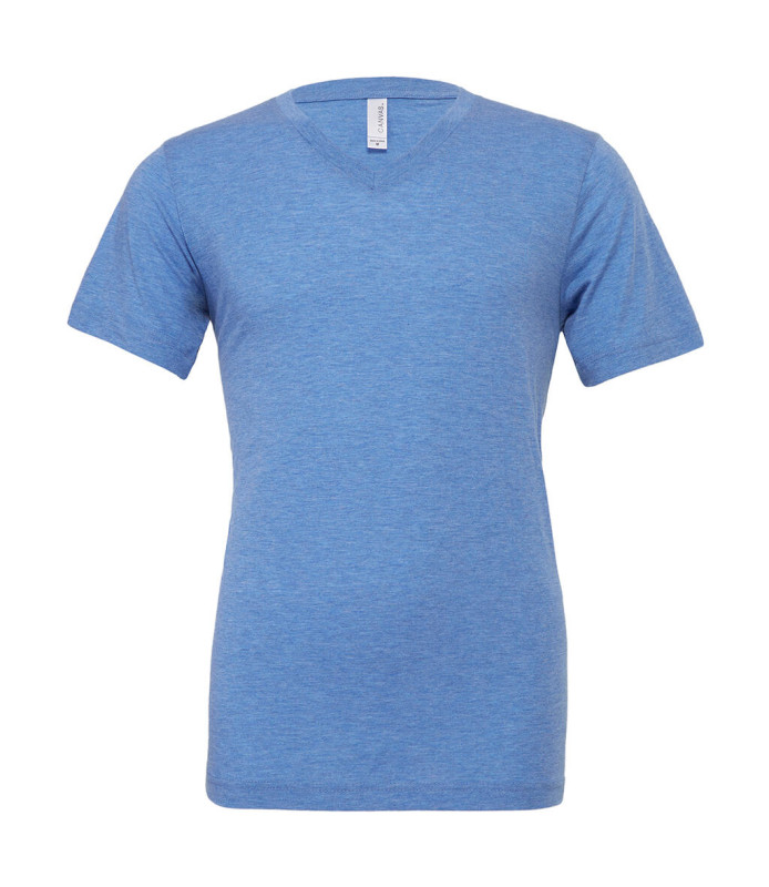 Unisex tričko Triblend V-neck