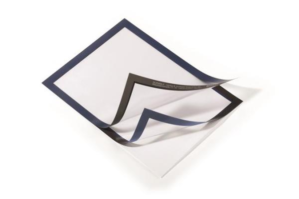 Informačný panel, A4, samolepiaci, DURABLE "DURAFRAME®", tmavomodrá 2
