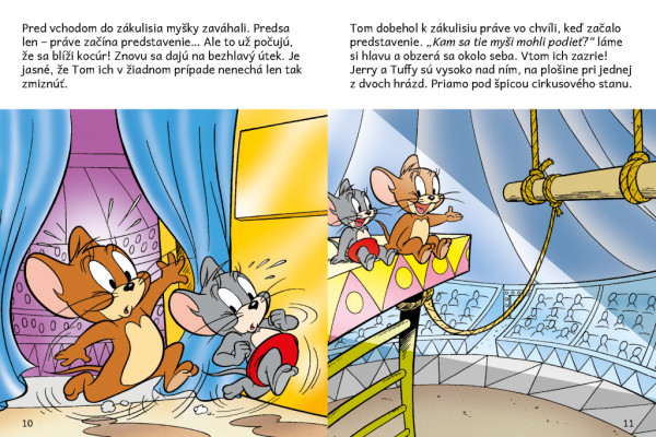 VEĽKÉ CIRKUSOVÉ DOBRODRUŽSTVO – Tom a Jerry v obrázkovom príbehu 2