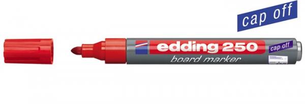 EDDING Popisovač na tabule "250", červený