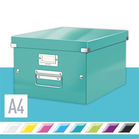 Odkladací box, A4, LEITZ "Click&Store", ľadovo modrá 2