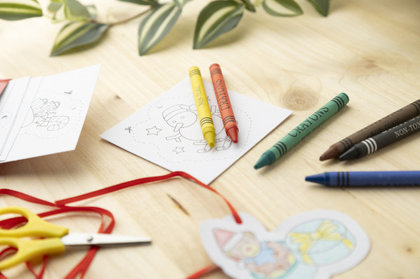 Rodjol vianočná sada na vyfarbenie 2