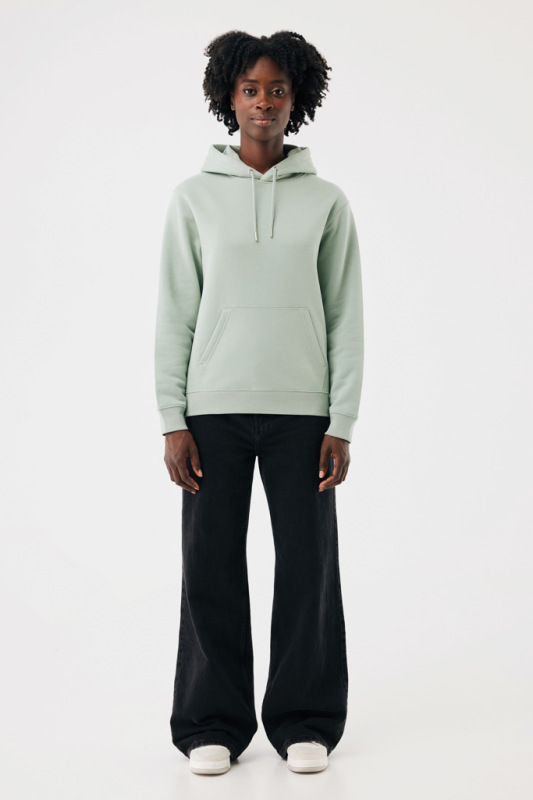 IQONIQ Joshua Unisex mikina s kapucňou z rec. bavlny Iceberg green XXL 6