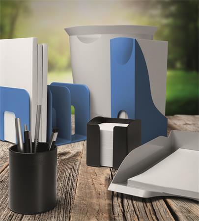 Zakladač, plastový, 73 mm, DURABLE "Eco", modrá 2