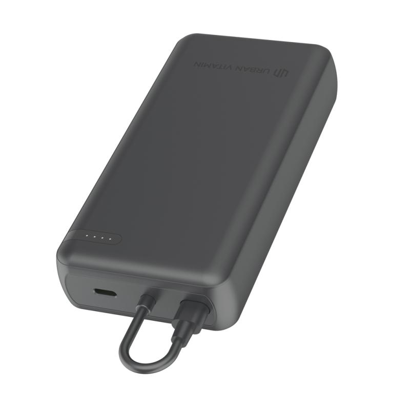 Urban Vitamin Menlo Park RCS recykl. 20.000 20W PD powerbank čierna 4