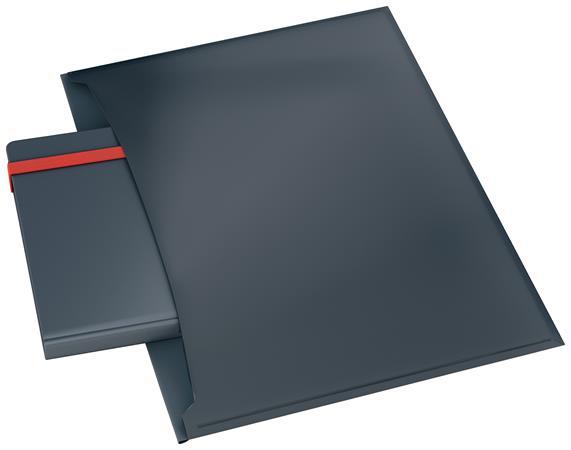 Obal na patent, 2 vrecká, A4, PP, LEITZ "Cosy", matná sivá 6