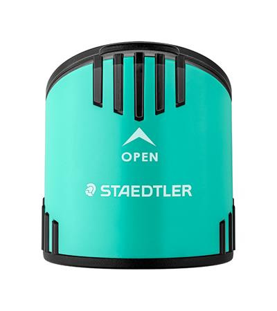 Sada grafitových ceruziek so strúhadlom a gumou, tvrdosť HB, STAEDTLER "Norix® 181", franc 5