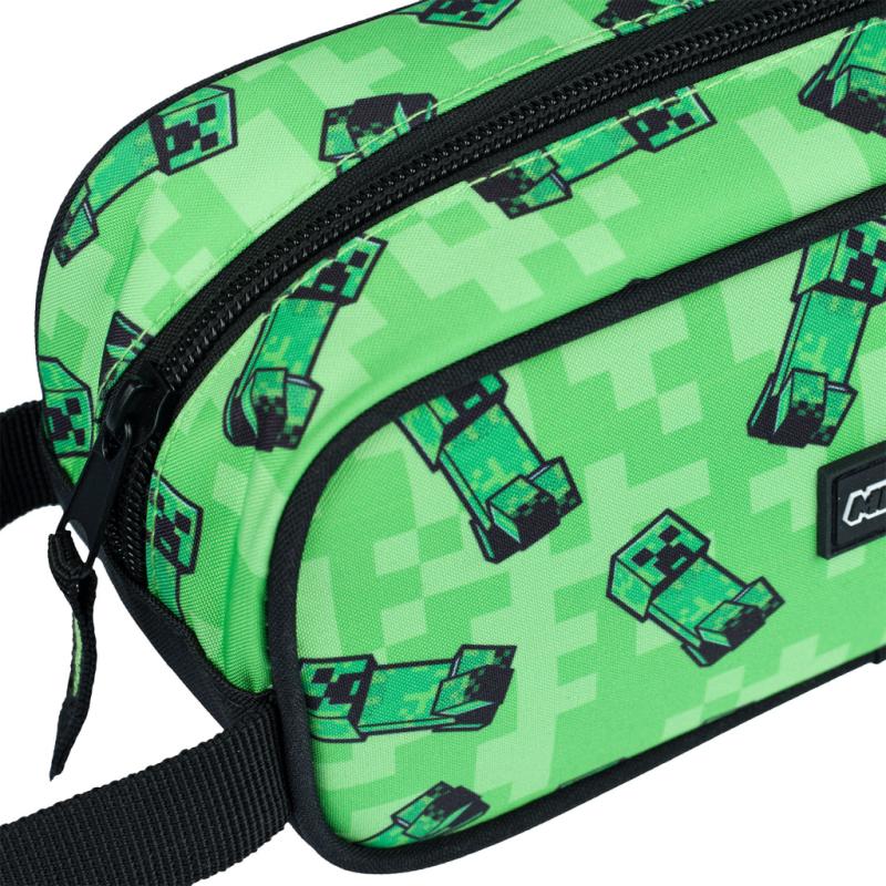 MINECRAFT SET 2 Creeper: peračník, vrecko 6