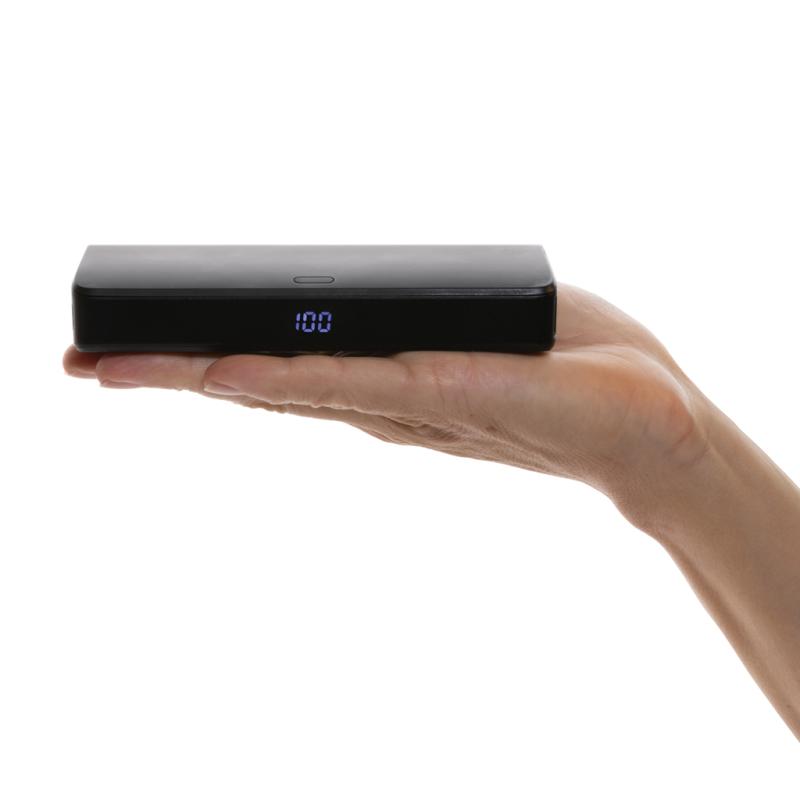 Rýchla powerbanka 20000mAh FlashCharge z RCS recykl. plastu čierna 8