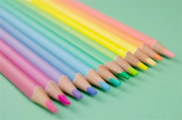 Farebné ceruzky, sada, trojhranné, KORES "Kolores Pastel", 12 pastelových farieb 3