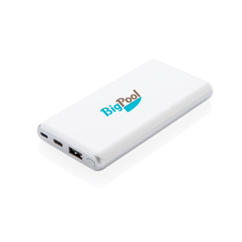 Super rýchla PD powerbanka 10 000 mAh biela 8