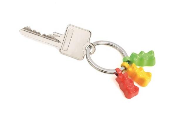 Kľúčenka, s 3 charm ozdobami, TROIKA "Haribo" 2