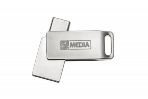 USB kľúč, 128GB, USB 3.2 Gen1+ USB-C, hliníkový kryt, MYMEDIA "Dual" (by VERBATIM) 5