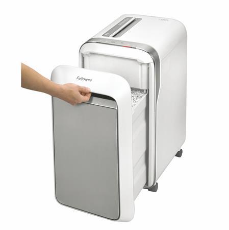 Skartovací stroj, mikro krížový rez, 18 listov, FELLOWES "Powershred LX221", biela 3