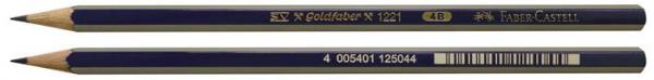 Grafitová ceruzka, 4B, šesťhranná, FABER-CASTELL "Goldfaber" 1