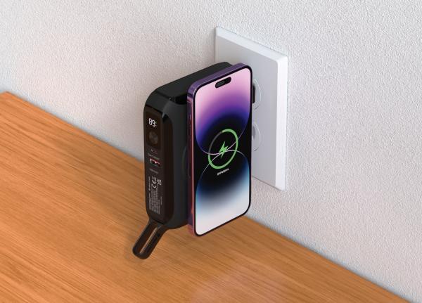 Univerzálna nabíjačka 5v1 65W 15000mAh Urban Vitamin Oxnard čierna 13