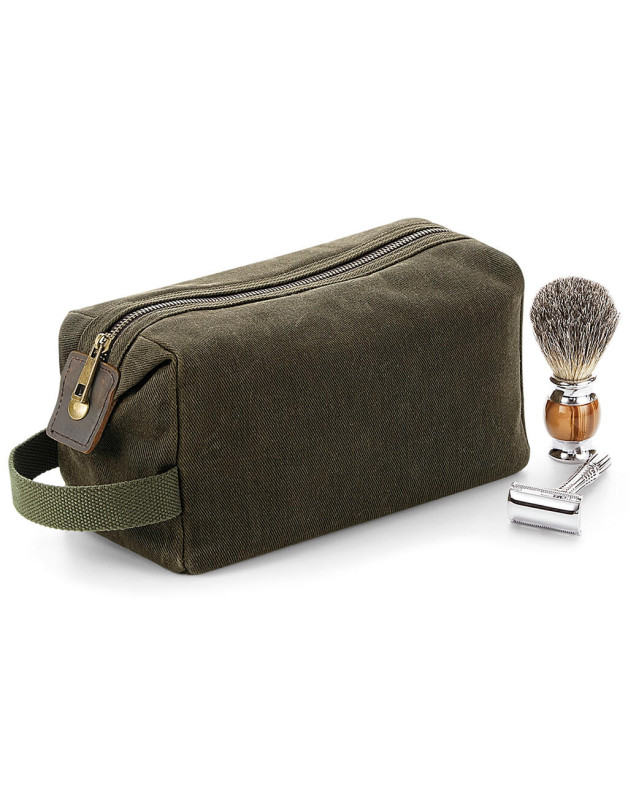 Kozmetická taška Heritage Waxed Canvas<P/> 4