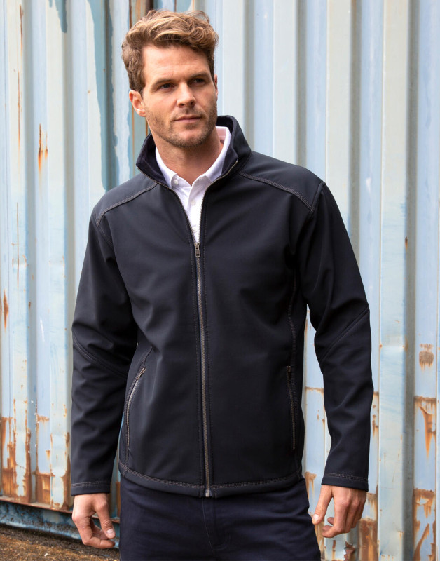 Pánska bunda Treble Stitch Softshell 1