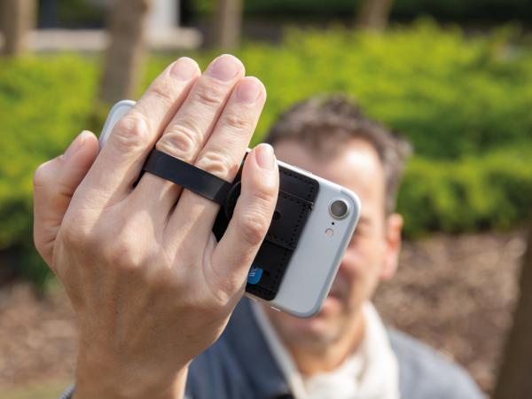 RFID púzdro na karty 3 v 1 na telefón čierna 8