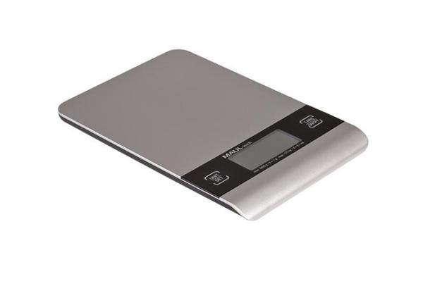 Váha na listy, digitálna, nosnosť 5 kg, MAUL "Touch", strieborná 2
