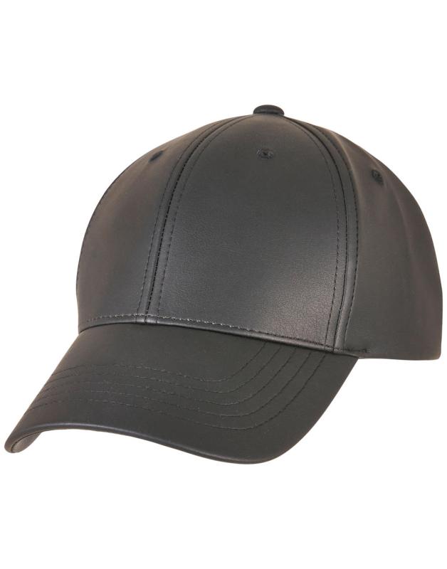 Synthetic Leather Alpha Shape Dad čiapka