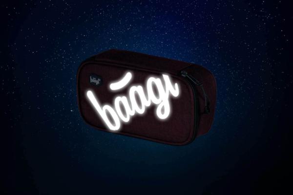 BAAGL Peračník etui Logo vínový 4