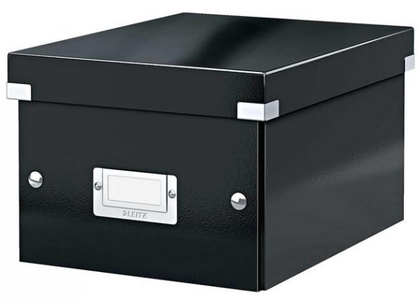 Odkladací box, A5, LEITZ "Click&Store", čierna 1
