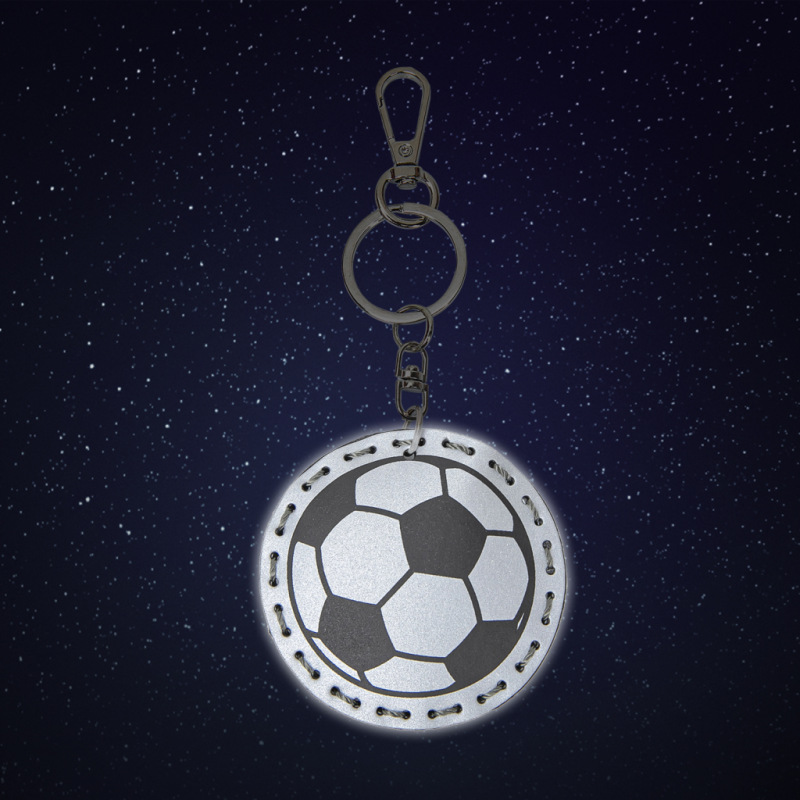 BAAGL Reflexný prívesok Futbal Lopta 3