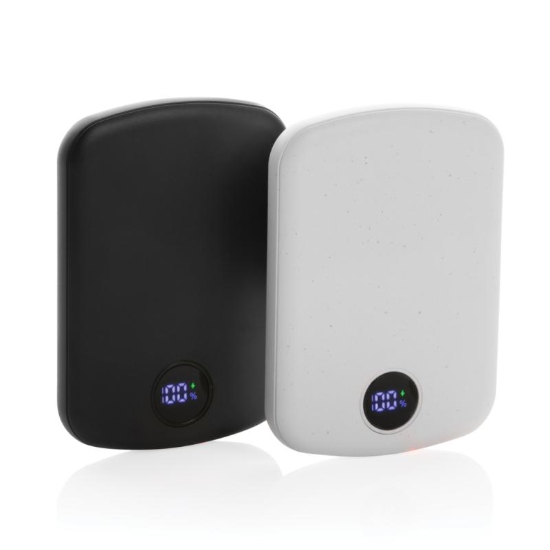 Magnetická powerbanka 5000mAh MagBoost z RCS recykl. plastu biela 8