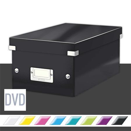 Úložná škatuľa na DVD, LEITZ "Click&Store", čierna 2