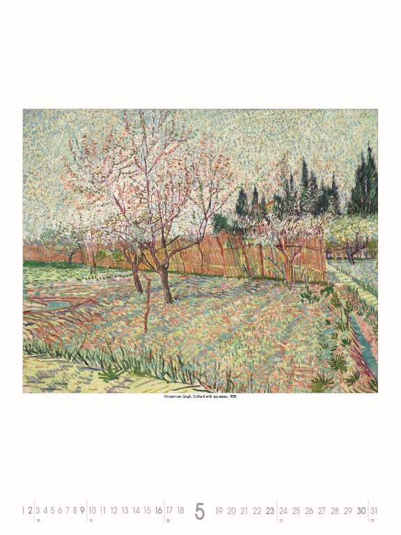 Nástenný kalendár Vincent van Gogh 2027 6