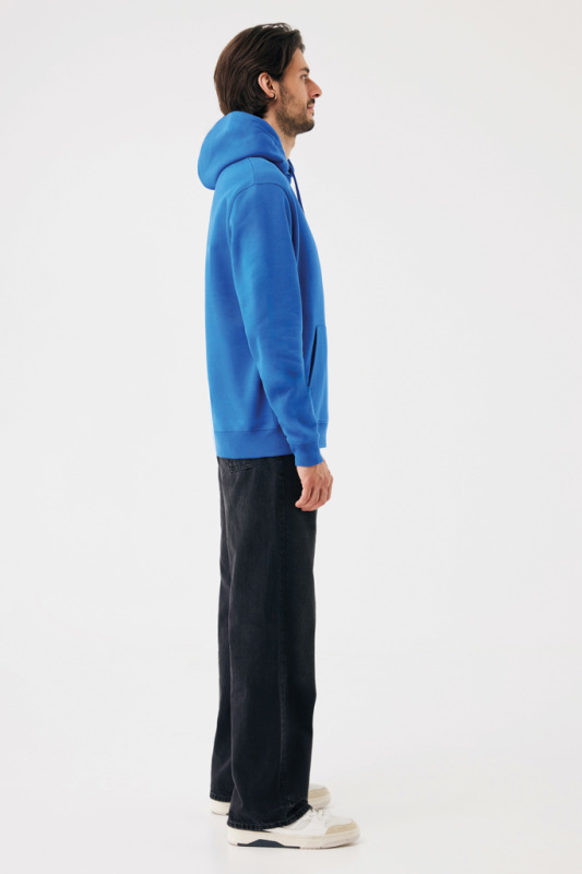 IQONIQ Joshua Unisex mikina s kapucňou z rec. bavlny kráľovská modrá XXS 7