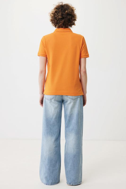Polo tričko IQONIQ Yosemite z recykl. bavlny oranžová XXXL 9