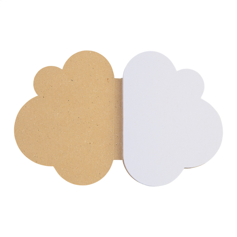 CreaStick Cloud Eco samolepiaci blok na poznámky na zákazku 1