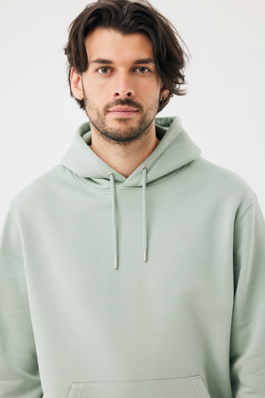IQONIQ Joshua Unisex mikina s kapucňou z rec. bavlny Iceberg green L 14