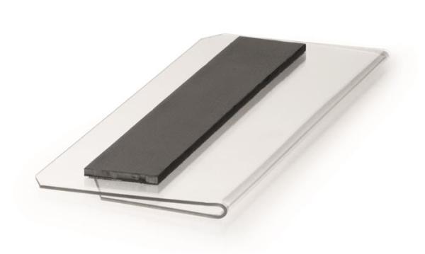 Magnetické vrecko na etikety, 100x38 mm, ležaté, DURABLE, priehľadná 4