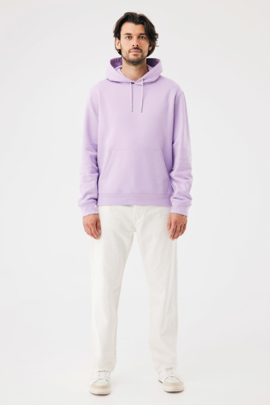 IQONIQ Joshua Unisex mikina s kapucňou z rec. bavlny lavender XL 12