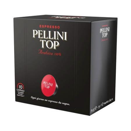 Kávové kapsuly, do kávovarov  Dolce Gusto, 10 ks, PELLINI "Top" 1