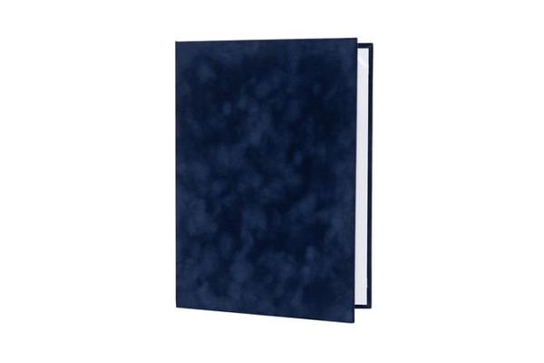. Obal na certifikáty, A4, exkluzívny, modrý