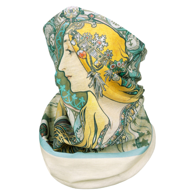 Šatka Alfons Mucha - Zodiak, 25 x 47 cm